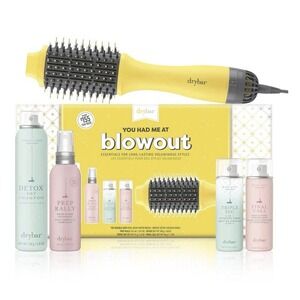 New Drybar Hairdryer Blowout Set 5 Pc Prime, Style, Texturize $240 Value GIFT